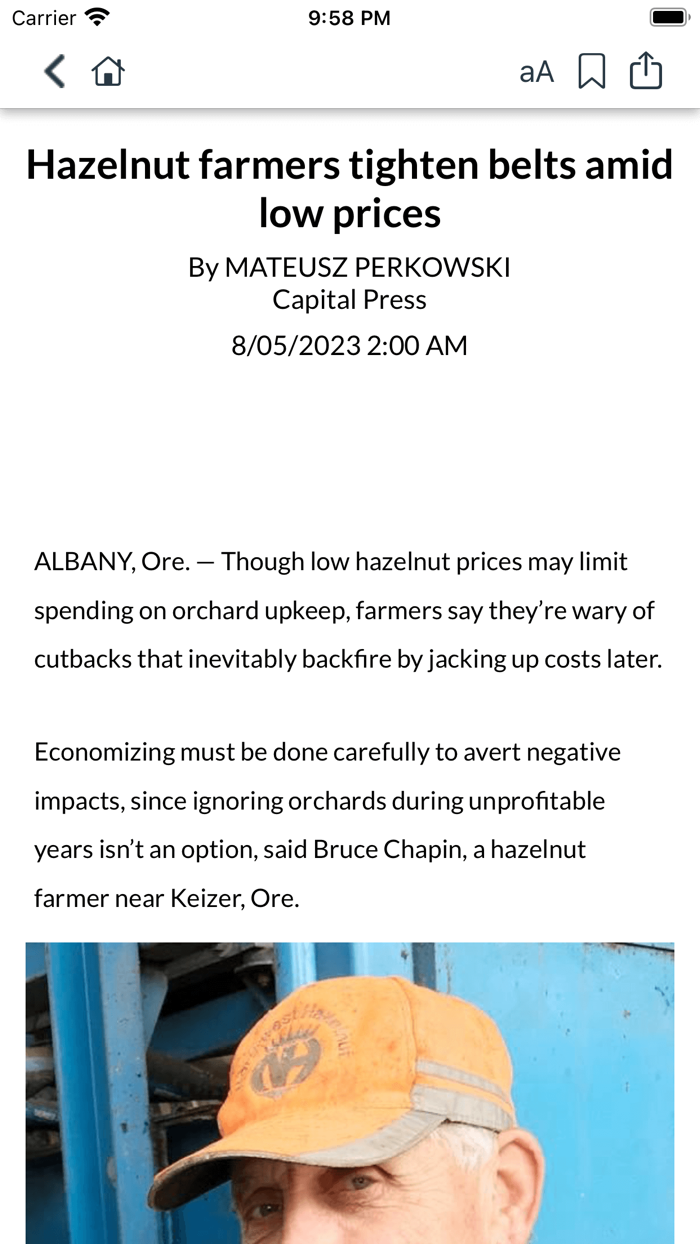 Capital Press News and eEdition