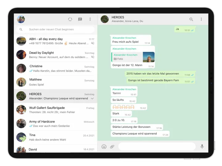 Screenshot von Whats Chat App - WA & More auf dem iPhone 2