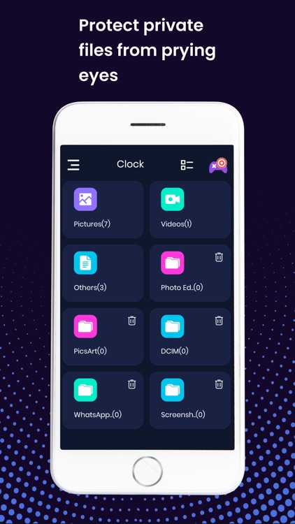 SecurePix Clock Vault