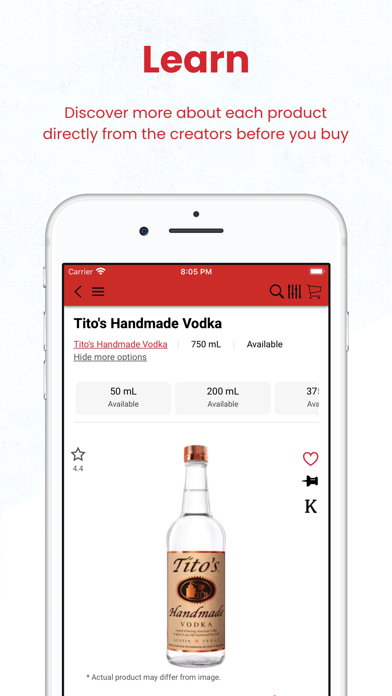 RK Wine & Spirits Screenshot