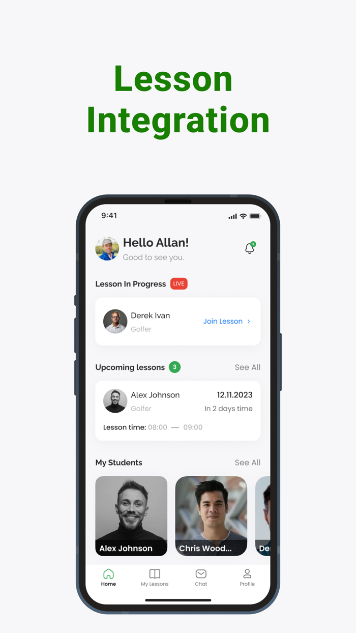Golf Live - Virtual Lessons
