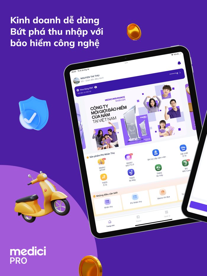 MediciPro - Bảo hiểm dễ dàng