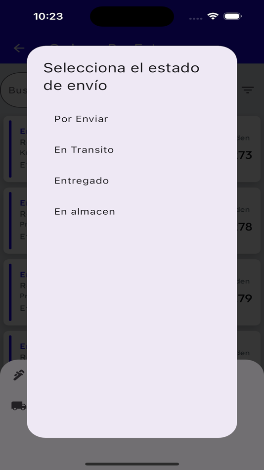 #7. Sistrack - Repartidores (iOS) By: Luis Antonio Mata Brito