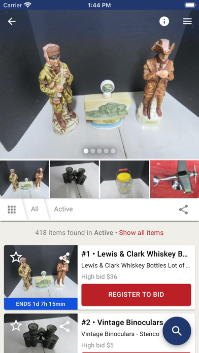Smeltzer Auctions Screenshot