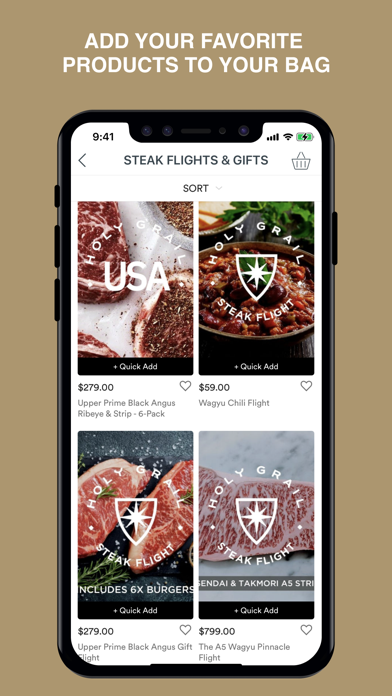 Holy Grail Steak Screenshot