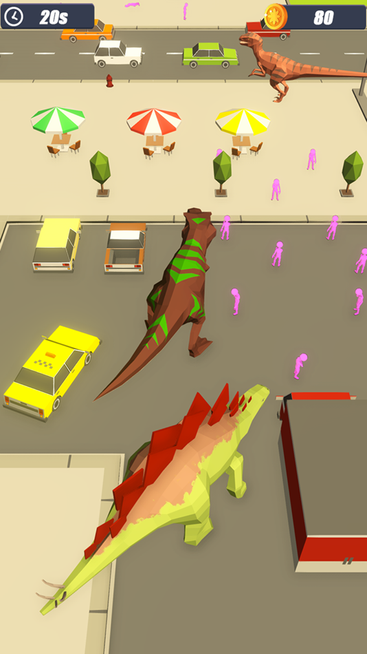 Dino Rampage Dinosaur Games - 1.2 - (iOS)