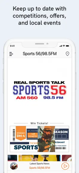 Game screenshot Sports 56/98.5FM hack