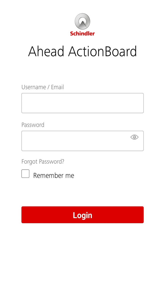 Schindler Ahead ActionBoard