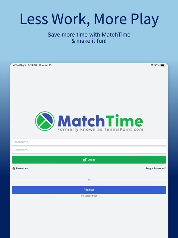 Screenshot #1 for MatchTime Sports