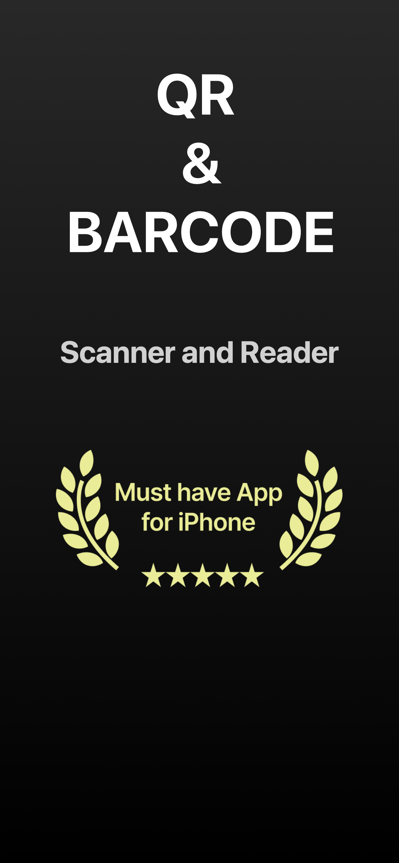QR Code & Barcode Scanner app.