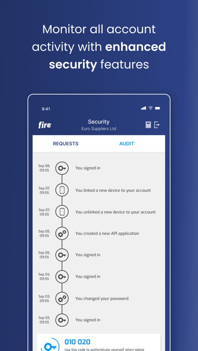 Fire for Business Screenshot
