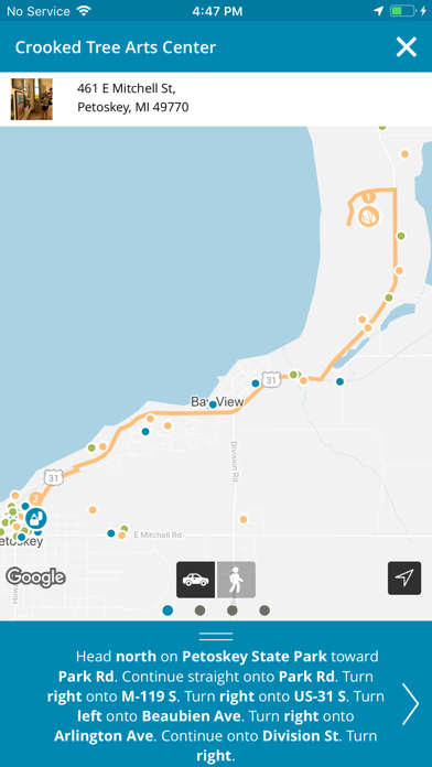 Visit Petoskey Area Screenshot