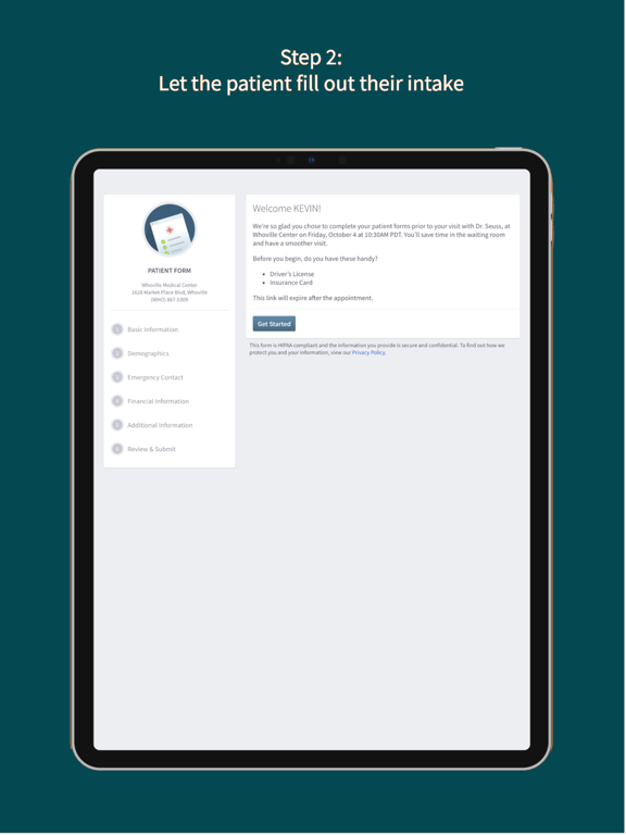 Screenshot #5 pour Tebra Kiosk (Kareo)