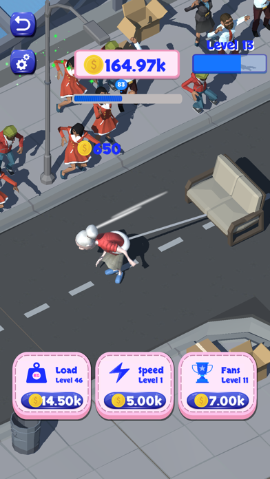 Strong granny - carry the load Screenshot