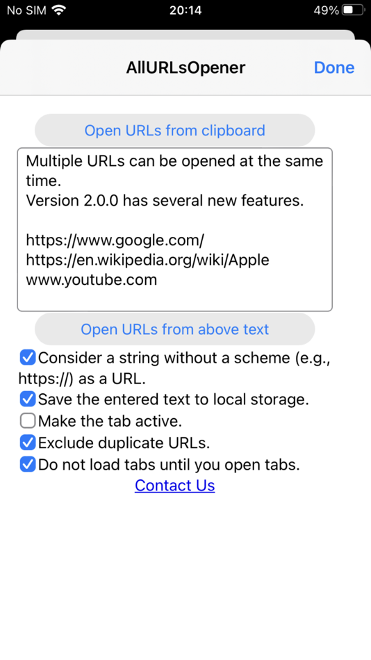 #2. All URLs Opener for Safari (macOS) 来自: Yoshiko Sato
