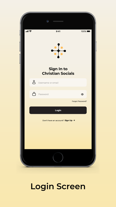 Christian Socials Screenshot