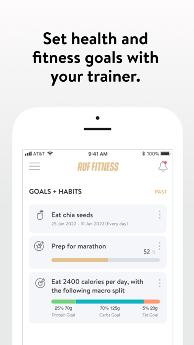 RUF Fitness Screenshot