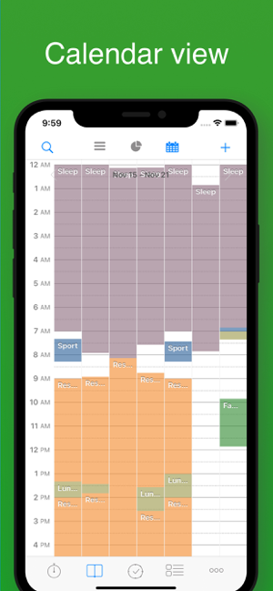 ‎aTimeLogger Time Tracker Screenshot