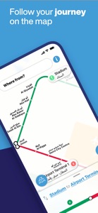 Dubai Metro Interactive Map screenshot #4 for iPhone