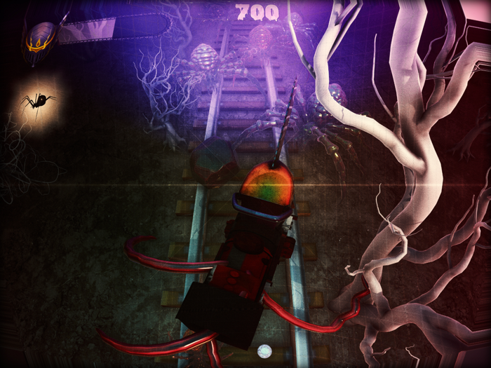 Monster Train 3D Spider Horror
