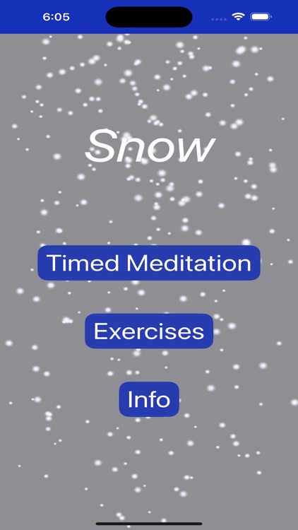 Snow: Anxiety/Stress Relief