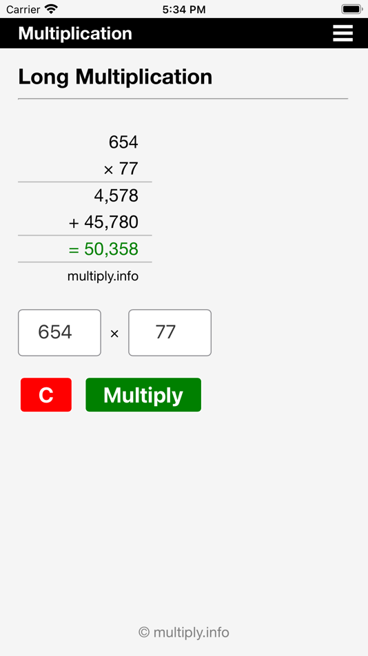 #5. Box Method Multiplication (iOS) By: H Valeur