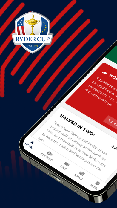Ryder Cup Screenshot