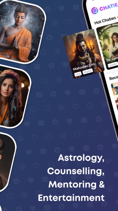 Chatie: AI Friend, Fun & Coach Screenshot