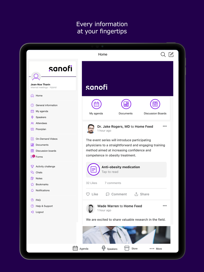 Sanofi Events and Congresses