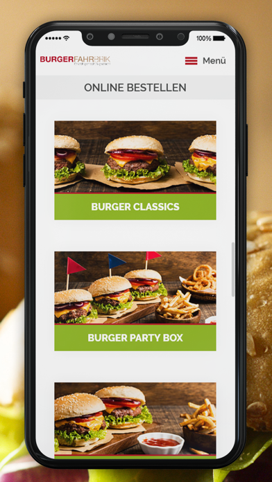 Burgerfahrbrik Screenshot