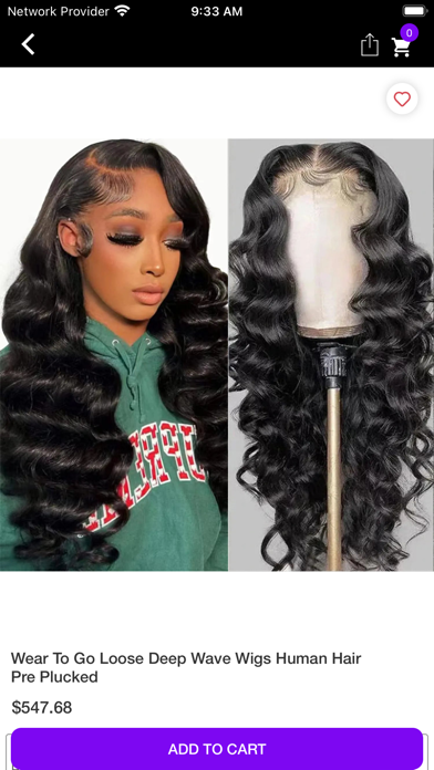Glueless Wigs Screenshot