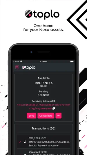 Otoplo - Nexa Wallet screenshot 1