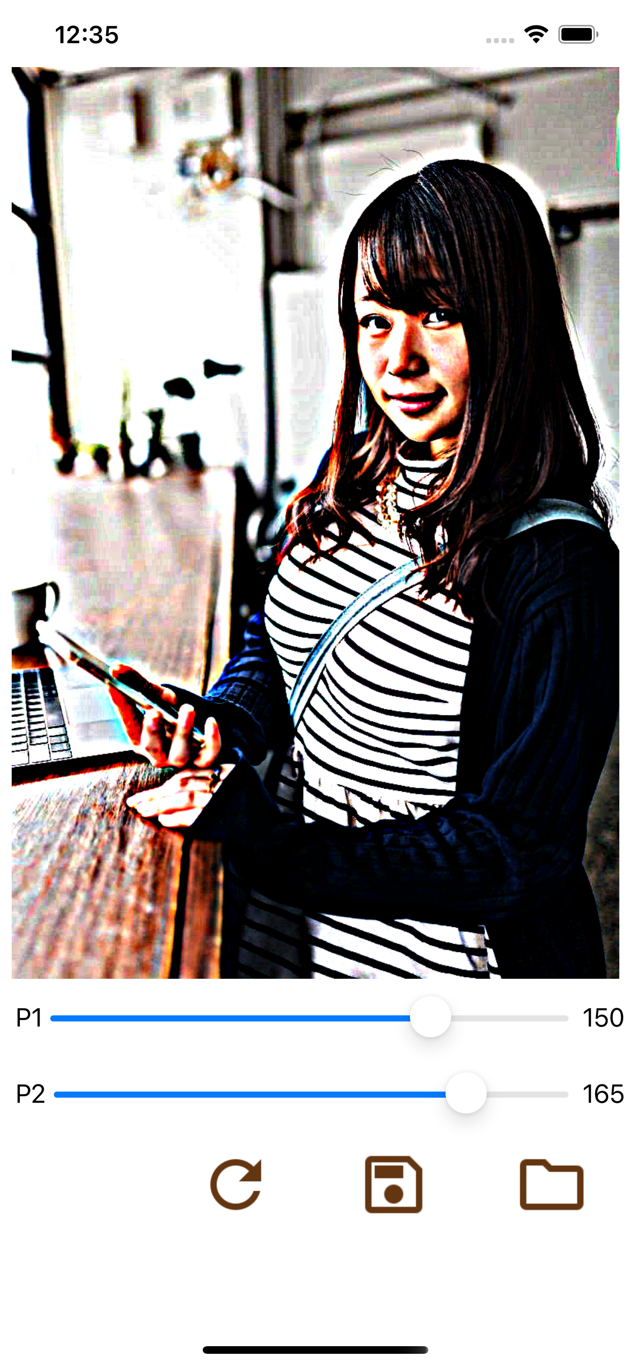 Photo Contrast Adjustment