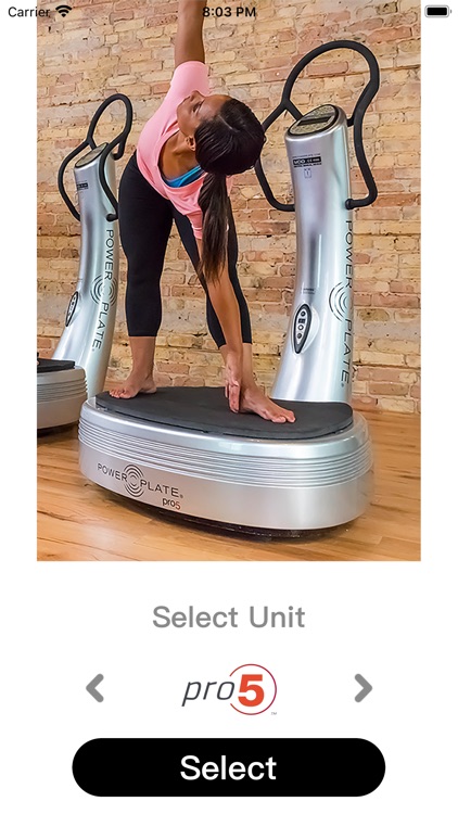 PowerPlate remote controller