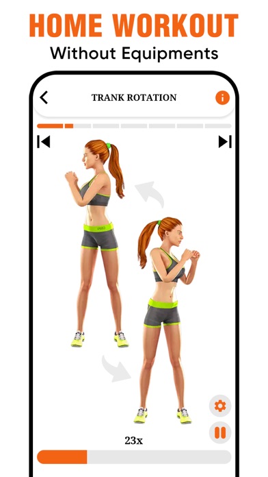 Flat Stomach Workout - 30 Days Screenshot