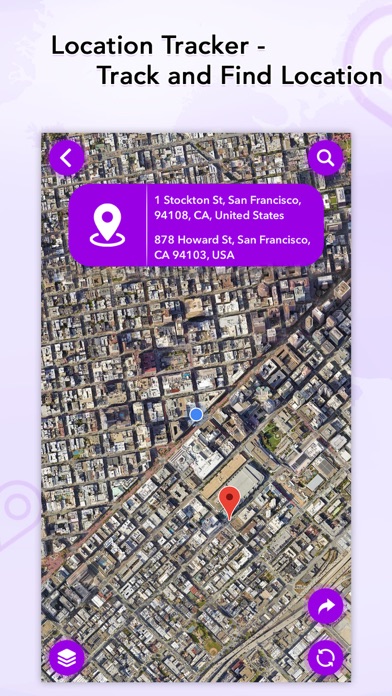 Screenshot #3 pour Location Tracker - GPS Tracker