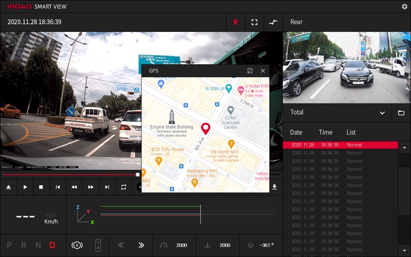 Screenshot #2 pour IROAD VIEWER