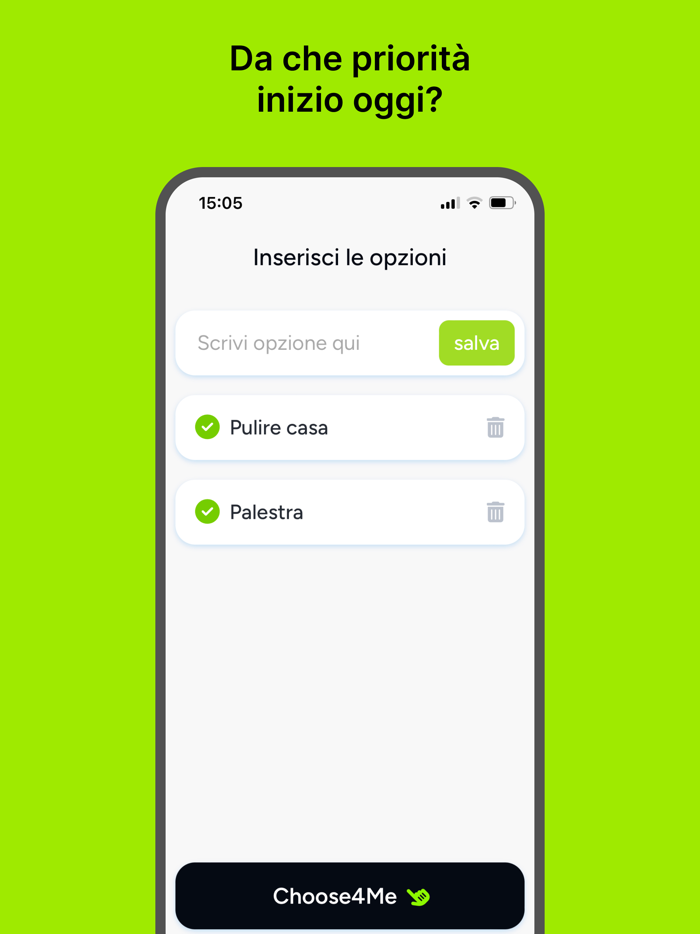 Choose4Me Scegli per me