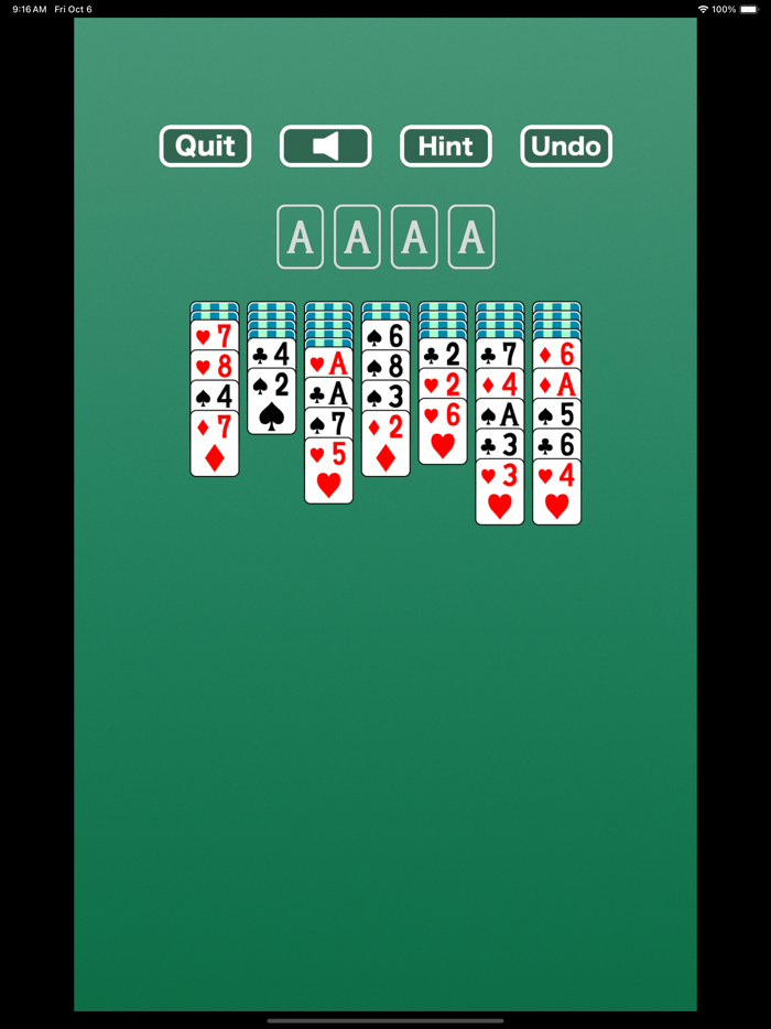 Yukon Solitaire  Card Game