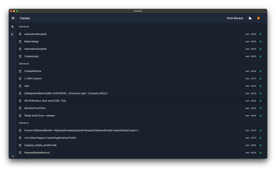 #1. Copasty (macOS) Podle: 4Apps, S.i.a.