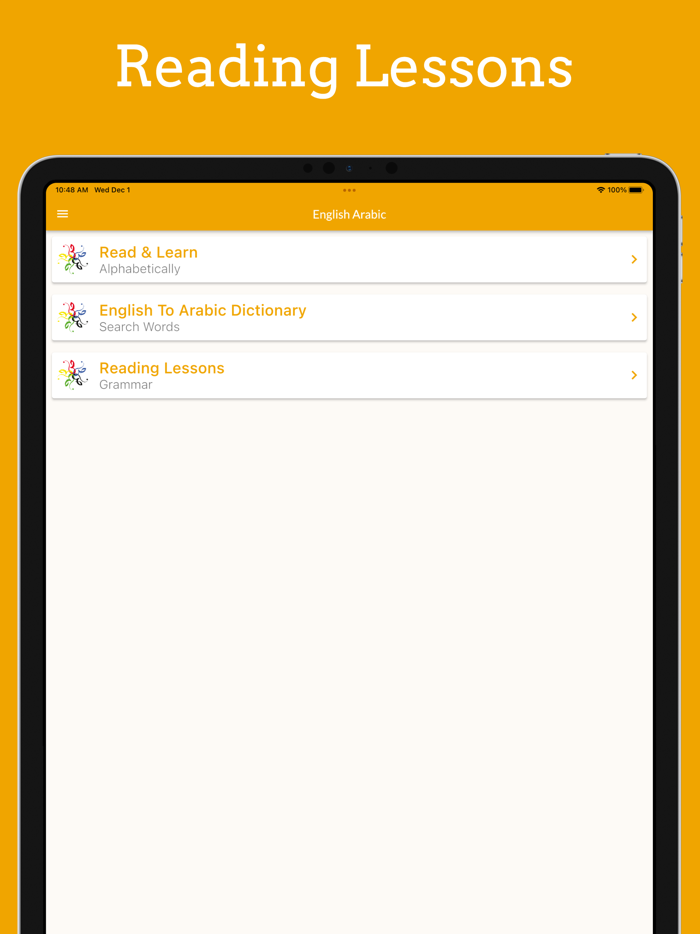 Learn Arabic From English