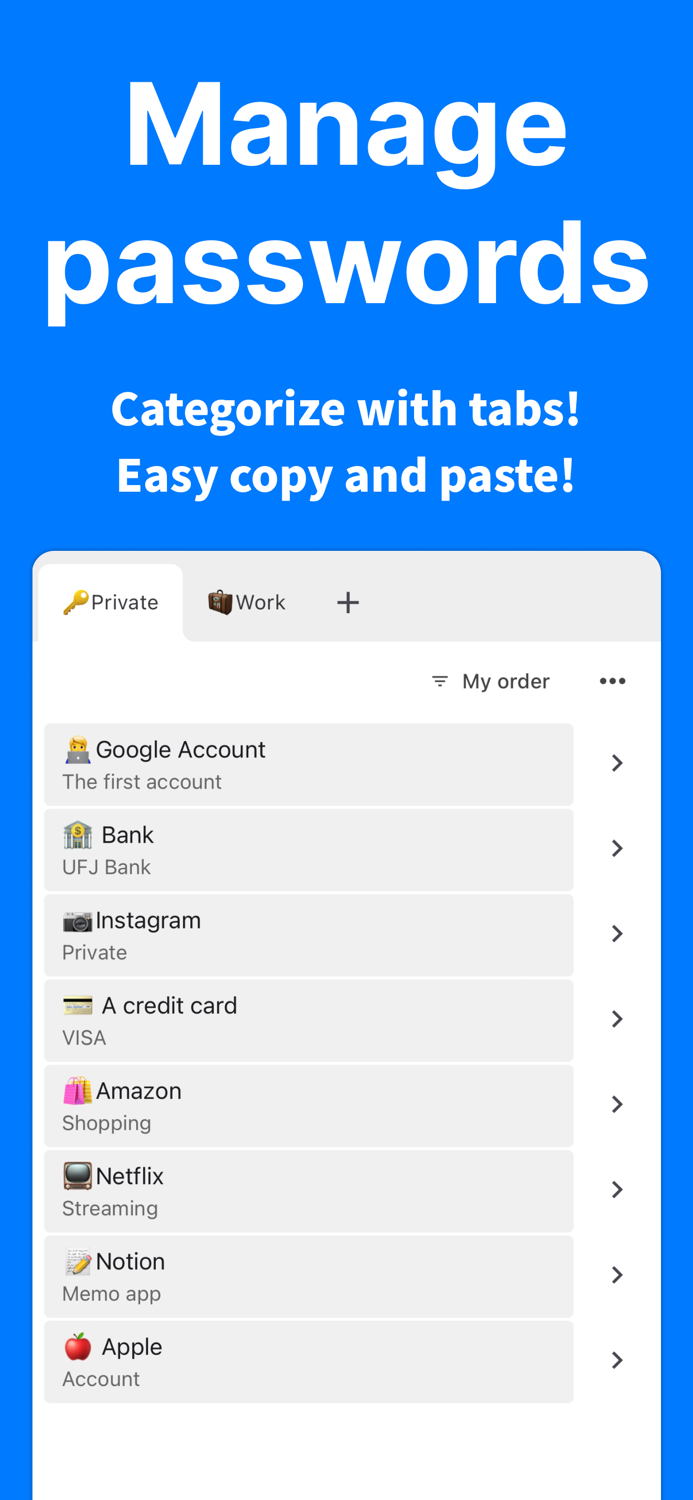 Password Manager - Sicher