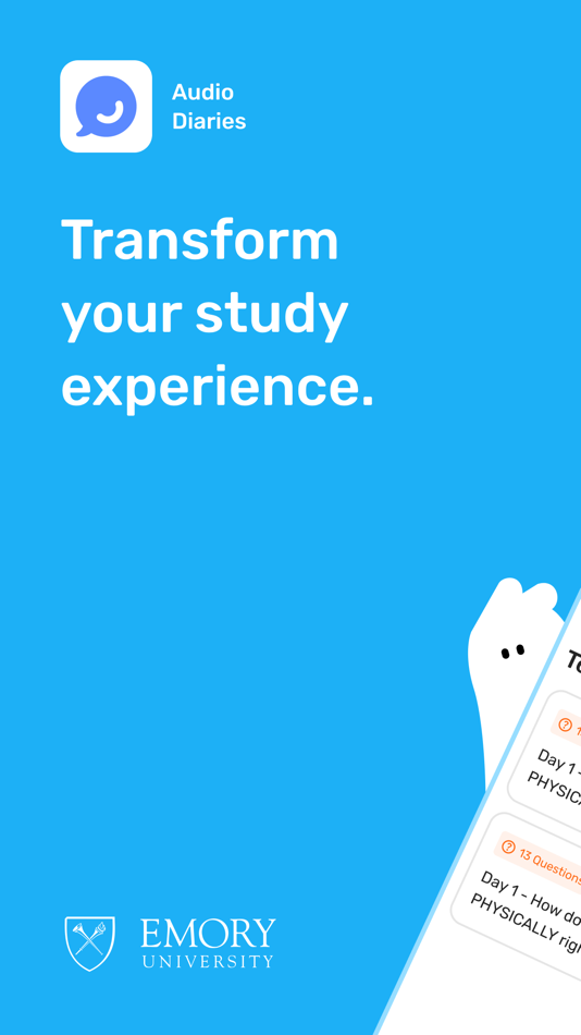 #1. Fabla - Audio Diary Kit (iOS) 由: Emory University