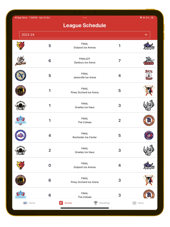 Screenshot #4 pour North American Hockey League