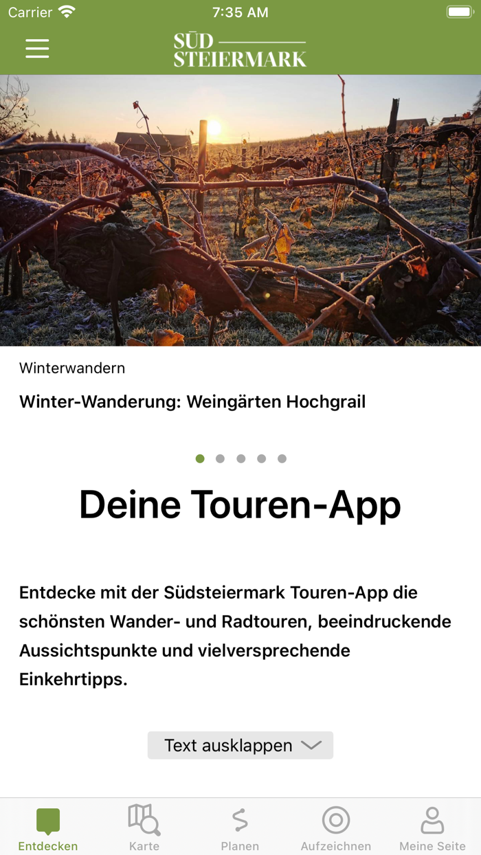 Südsteiermark Touren