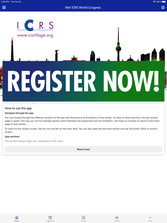 Screenshot #5 pour ICRS - CARTILAGE.org