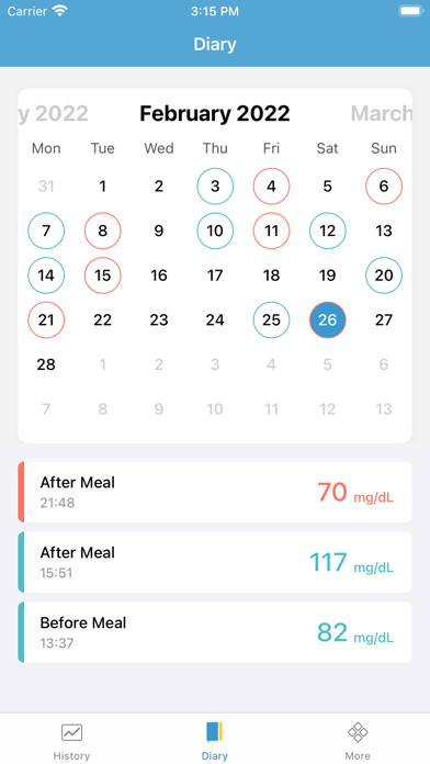 OK GlucoBlue Screenshot