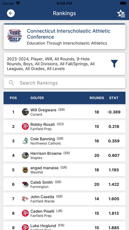 CIAC Golf screenshot-6