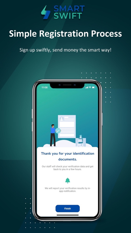 #7. SMARTSWIFT: Move Money Fast (iOS) 由: 33 Remittance Company Limited