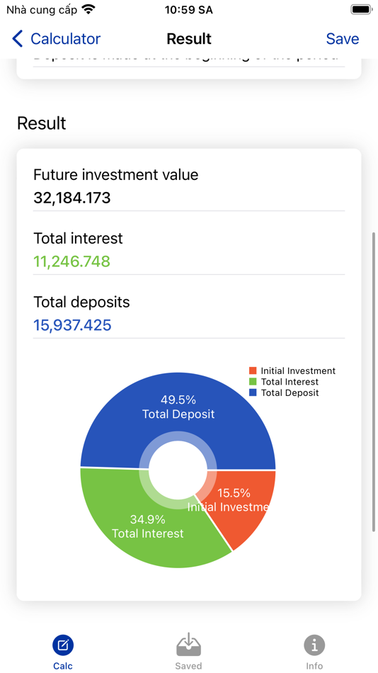 #1. Compound Interest Calc: Growth (iOS) 由: Phan Nhat Đang